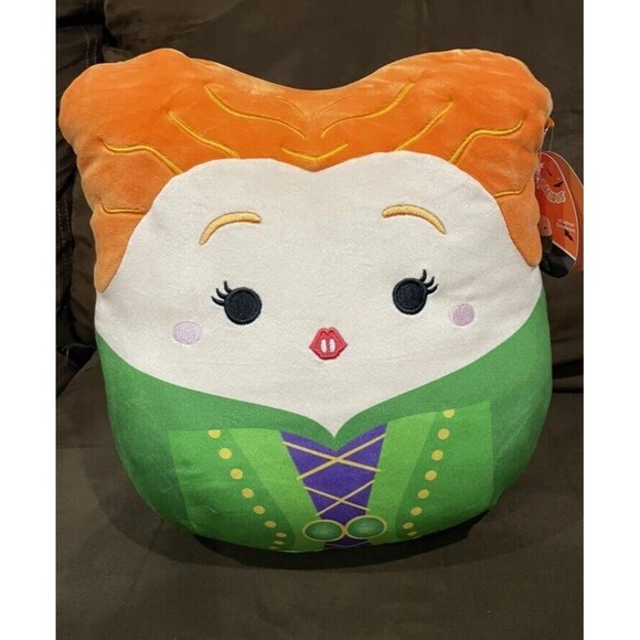 Squishmallows Hocus Pocus Plush 12” Sanderson Sisters Winifred Halloween Disney - Picture 1 of 3
